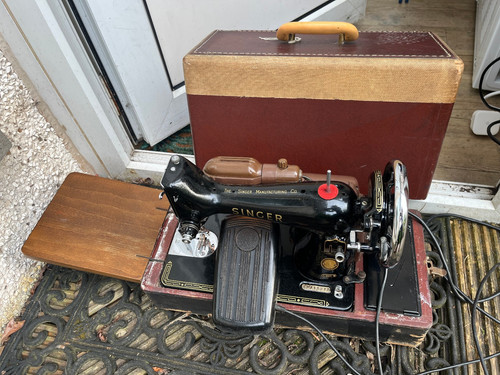 Vintage singer sewing - vintage, machine