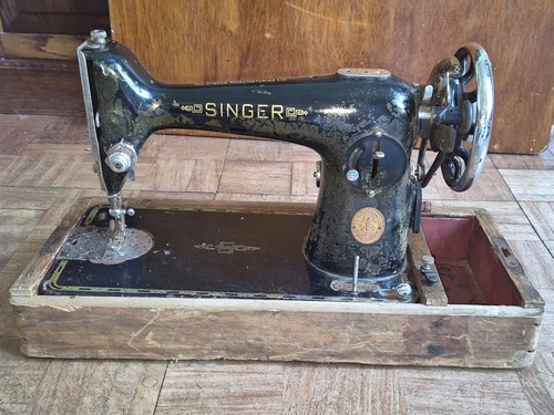 Vintage singer sewing - sewing, machine