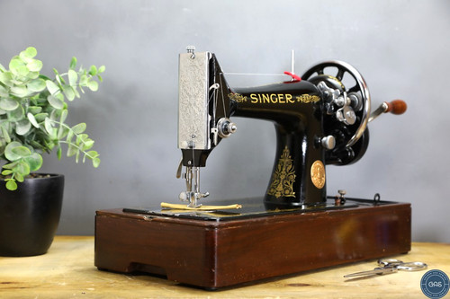 1950 vintage singer 99k - vintage, hand