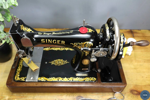 1955 vintage singer 128k hand - 128k,