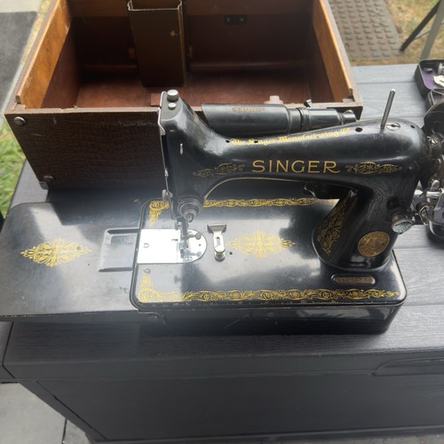 Singer vintage sewing machine - singer,