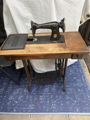 Vintage singer sewing machine