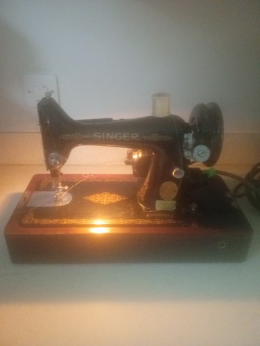 Vintage singer electric sewing - singer,