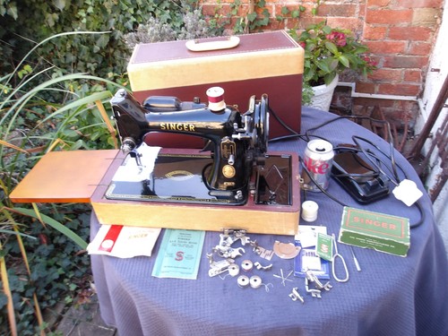 Vintage 1957 singer - vintage,