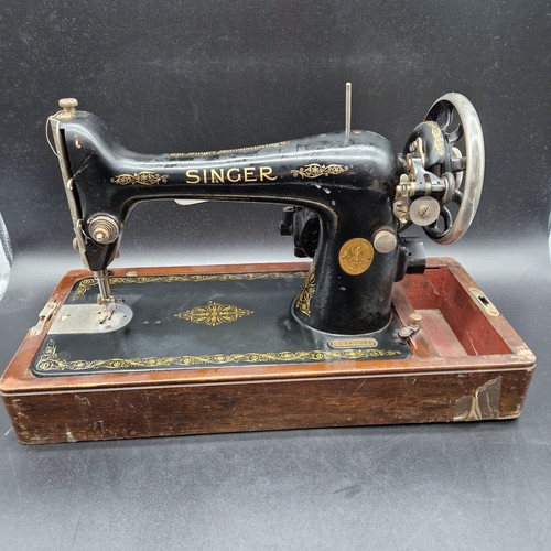Vintage singer sewing machine - singer,