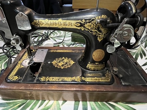 Vintage singer sewing machine - sewing,