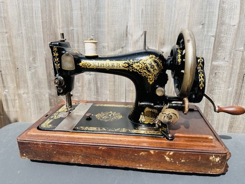 Vintage singer sewing - sewing, machine